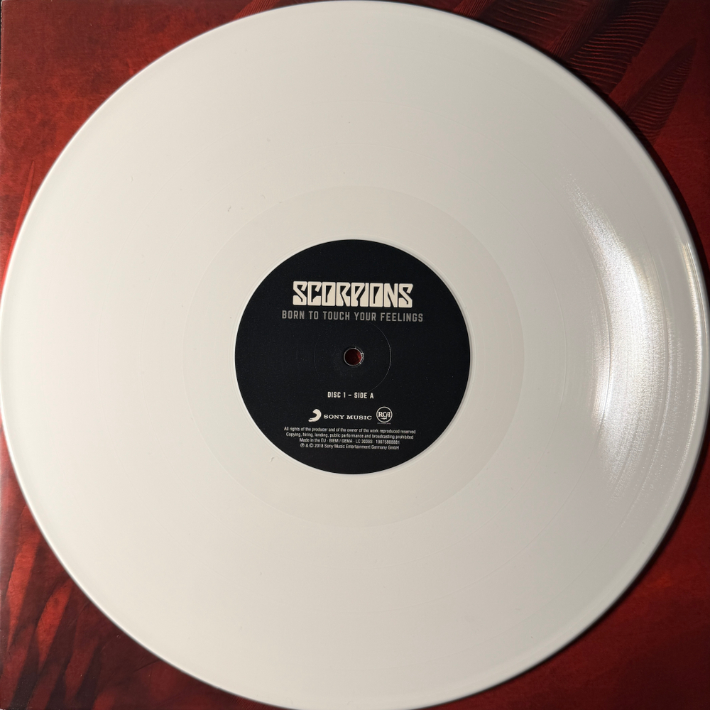 Scorpions – Born To Touch Your Feelings - Best Of Rock Ballads 2LP (Европа 2018г.) White Т