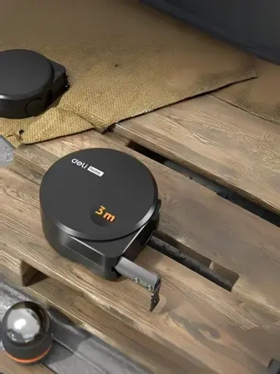 Рулетка строительная Deli 3 метров. Рулетка измерительная