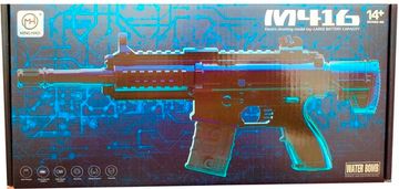 Автомат М416 с подсветкой стреляет орбиз