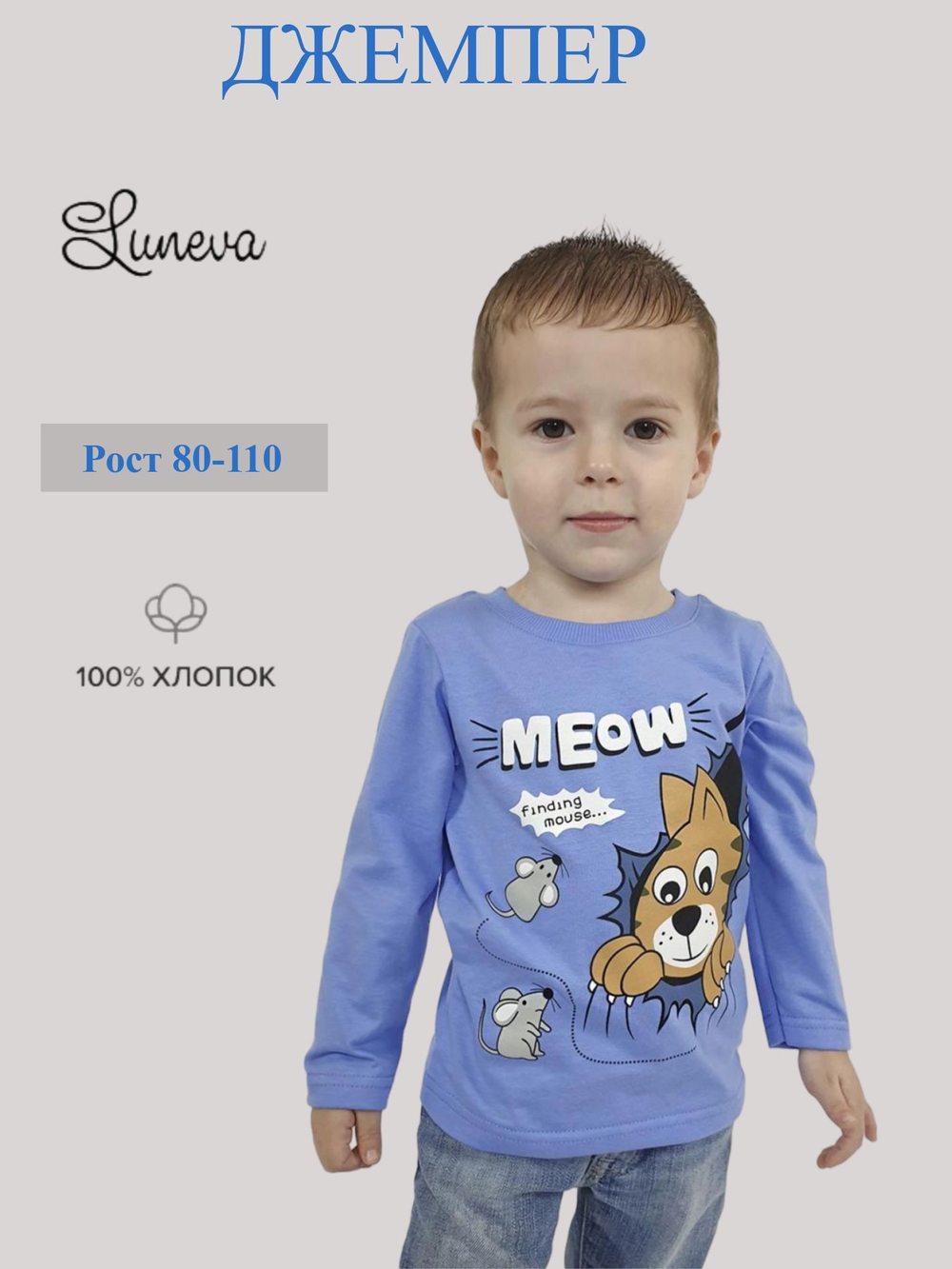 4-120-4 Джемпер для мальчика