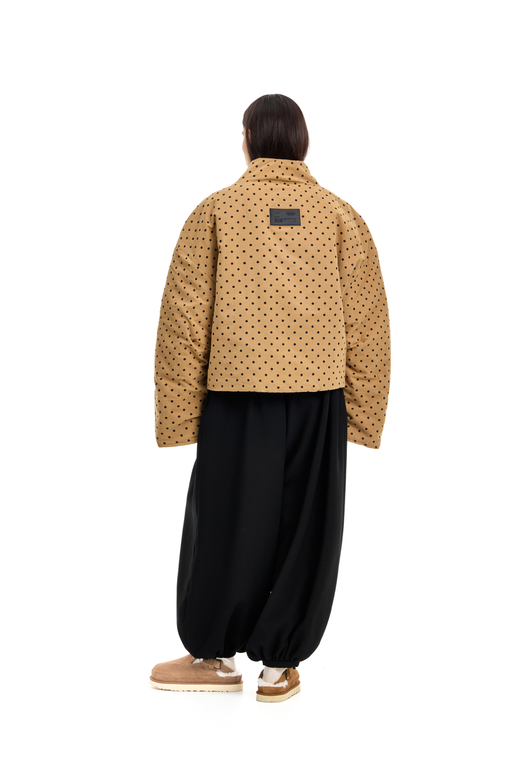 Куртка двусторонняя TULUP camel/black