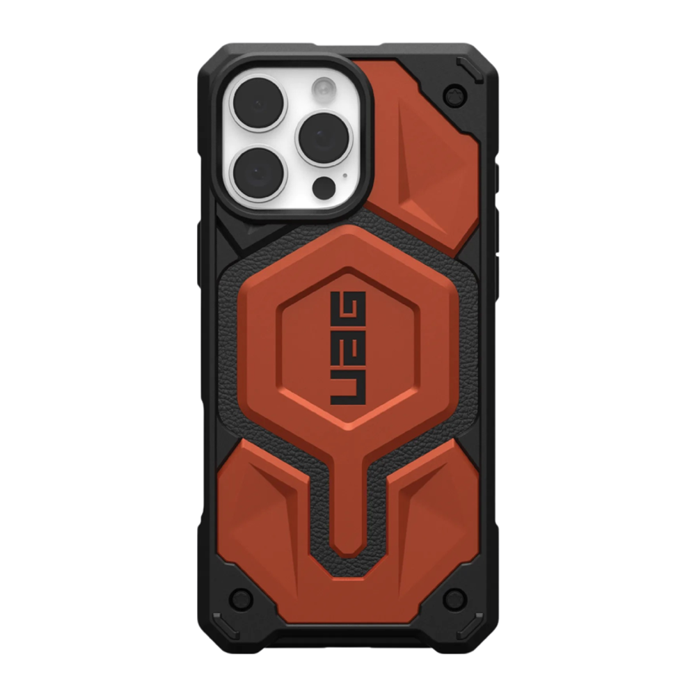 Защитный чехол MagSafe UAG Monarch Pro для iPhone 16 Pro Max Композитный гибридный чехол с очень высоким уровнем защиты при падении и вырезом для Контроллера камеры