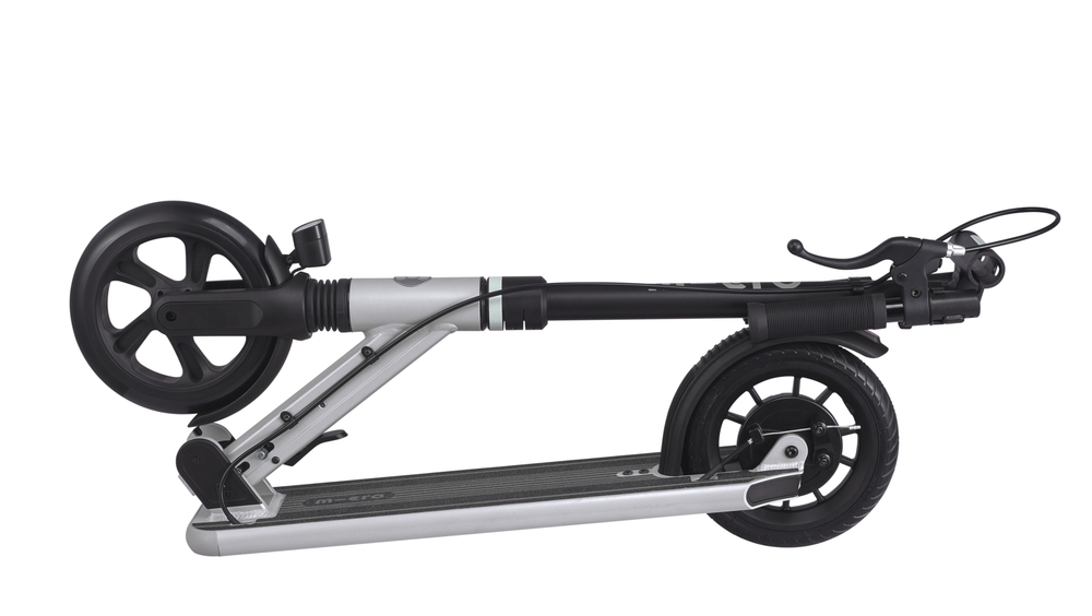 Самокат Micro Suburb Reloaded, серебристый