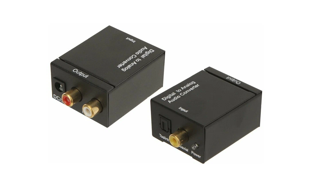 Переходник Optika (Toslink IN) x RCA R/L (Output) RoHS