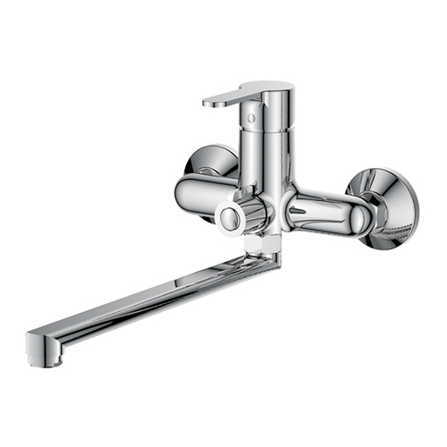 Смеситель для ванны и раковины 35к L2203 Ledeme б/отв L-нос, латунь