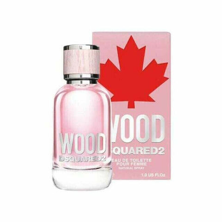 Женская туалетная вода Wood For Her - EDT Dsquared2 с цветочными и древесными нотами