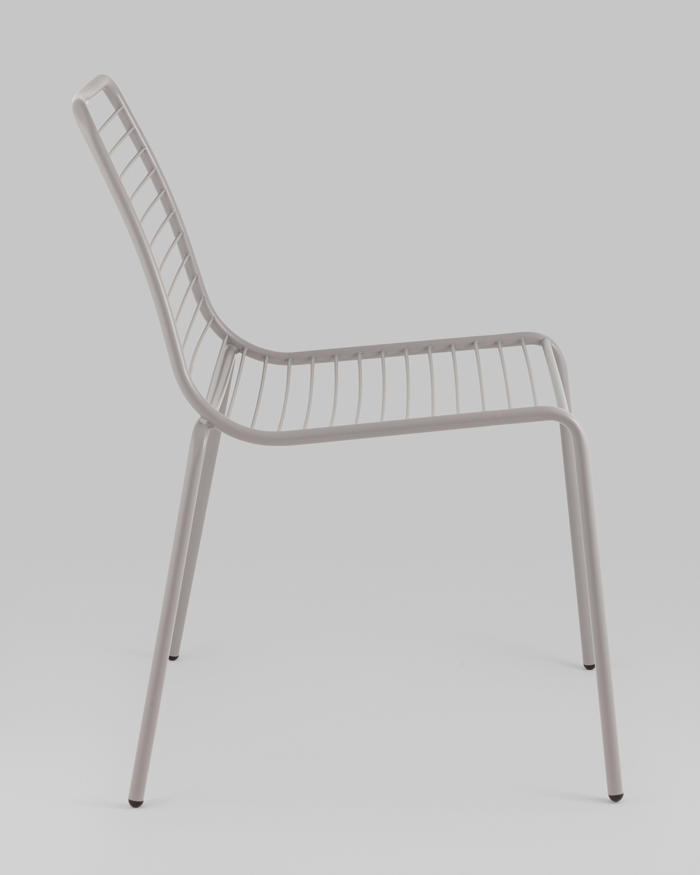 Стул Дели металл серый