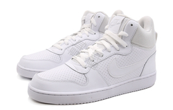 Мужские кроссовки Nike Court Borough Mid 'Triple White' 838938-111
