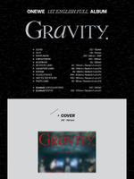 Альбом ONEWE - GRAVITY 1st English Full Album