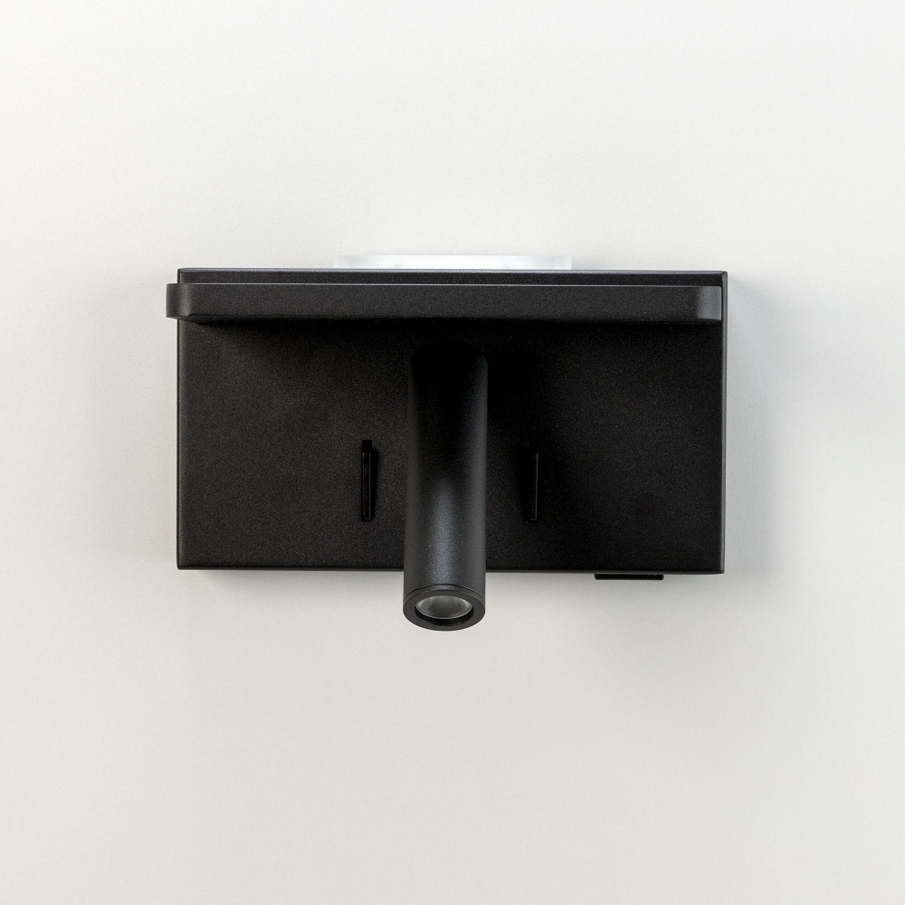 Citilux Декарт CL704371 LED USB QI Светильник поворотный Чёрный