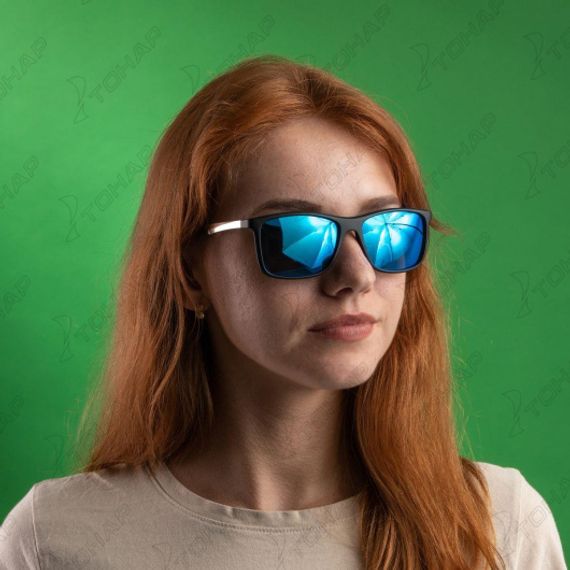 Очки поляризационные в жест.чехле (N-OP-PF2017-B) Nisus