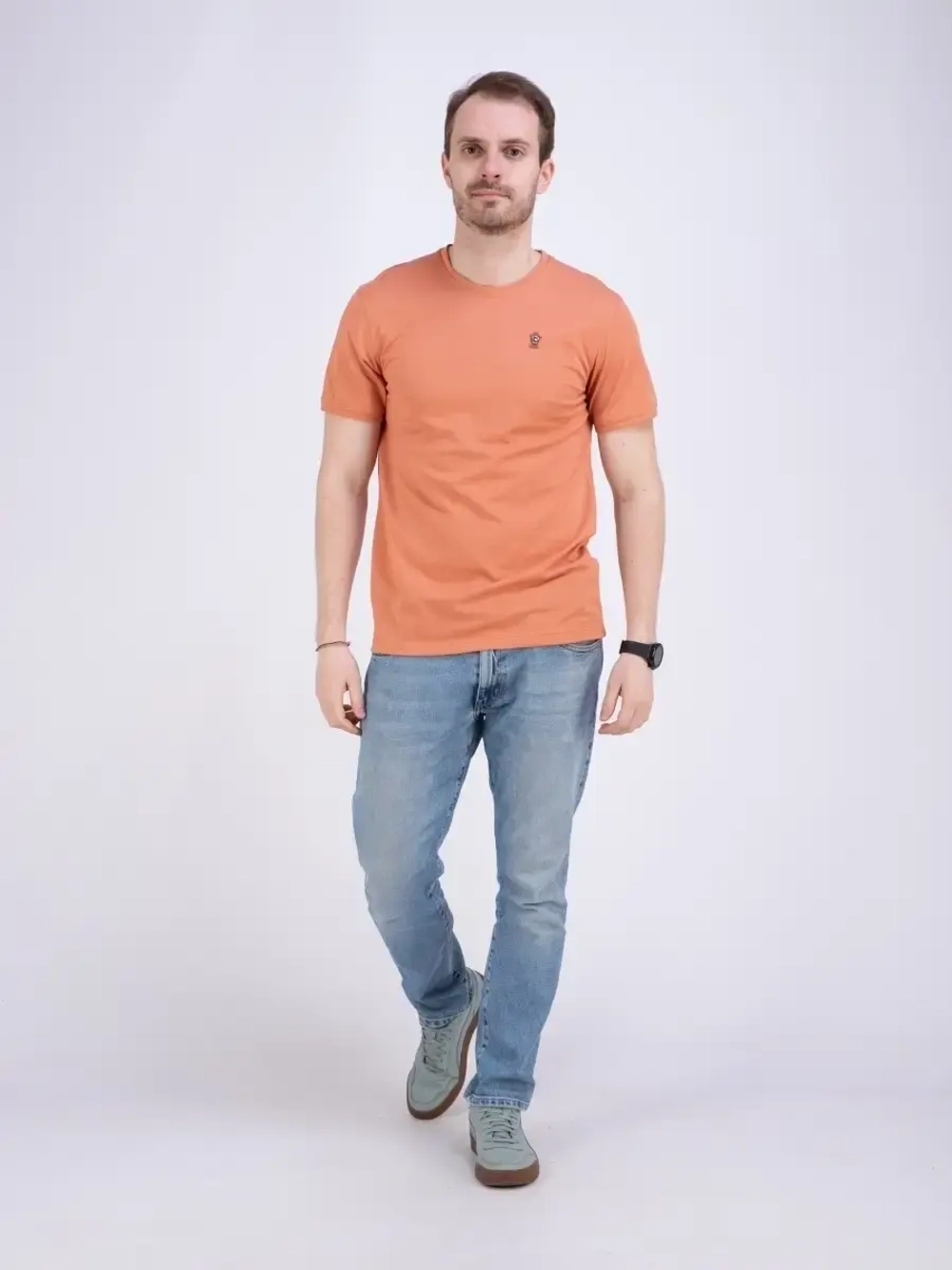 Футболка мужская Турция однотонная