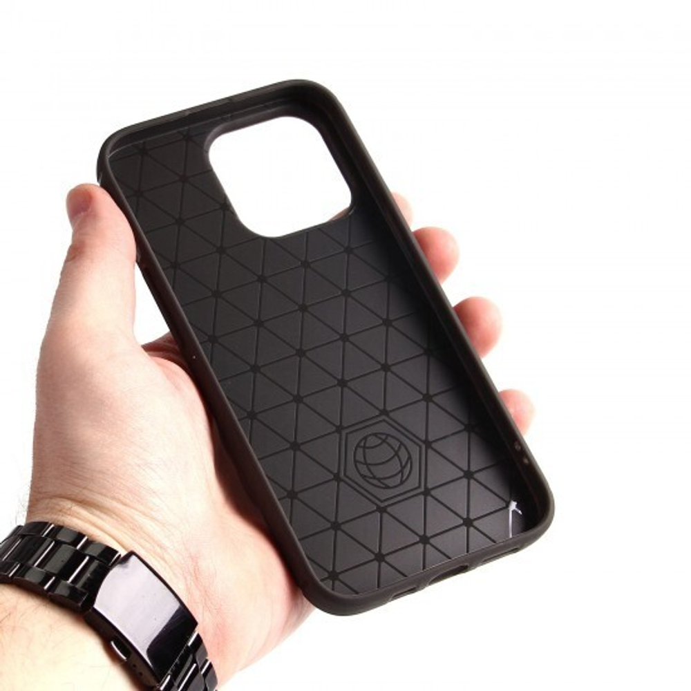 Противоударный чехол для iPhone 13 Pro, 009508 Темно-синий