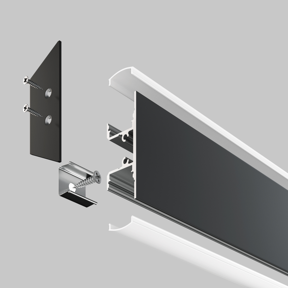 Профиль Led Strip ALM-1848-B-2M
