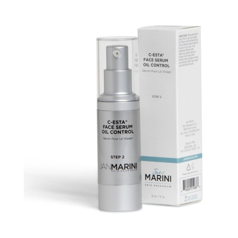 Jan Marini C-ESTA® Face Serum Oil Control Ремоделирующая сыворотка с витамином С и DMAE с матирующим эффектом, 30 мл