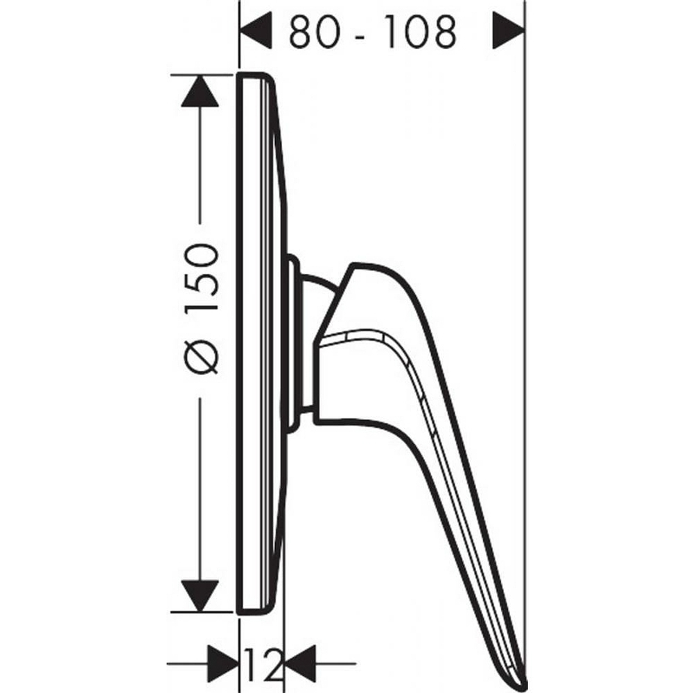 Смеситель для душа Hansgrohe Novus 71067000 хром