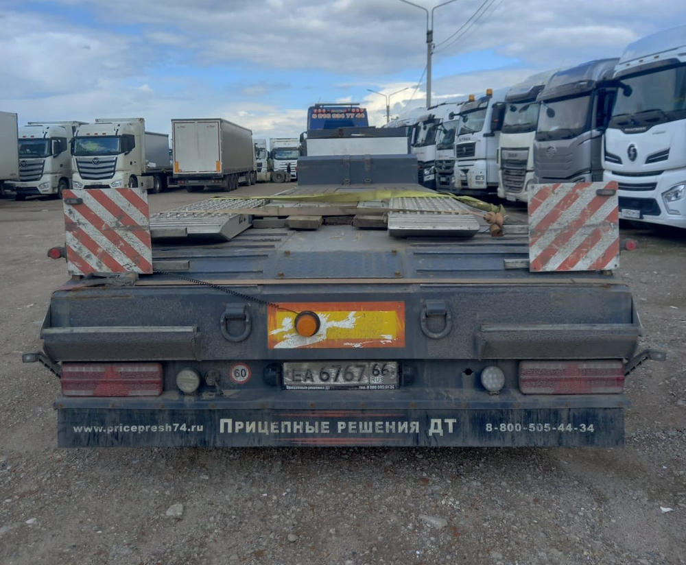 ДЕЛО Техники 9835* Полуприцеп тяжеловоз 5 осей 9835-0000050-03 (Раздвижной)