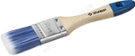 ЗУБР Аква 38 мм, 1,5'' светлая искусственная щетина, деревянная ручка, Плоская кисть, МАСТЕР (4-01007-038)