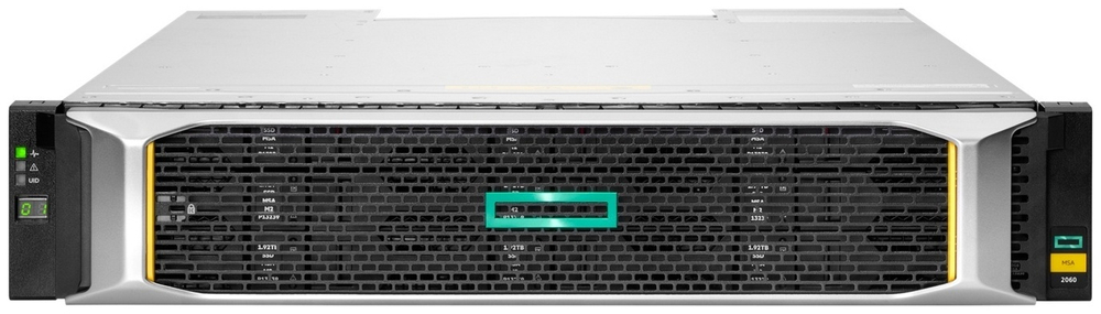 ХРАНИЛИЩЕ HP ENTERPRISE/MSA 2060 16GB FIBRE CHANNEL SFF STORAGE