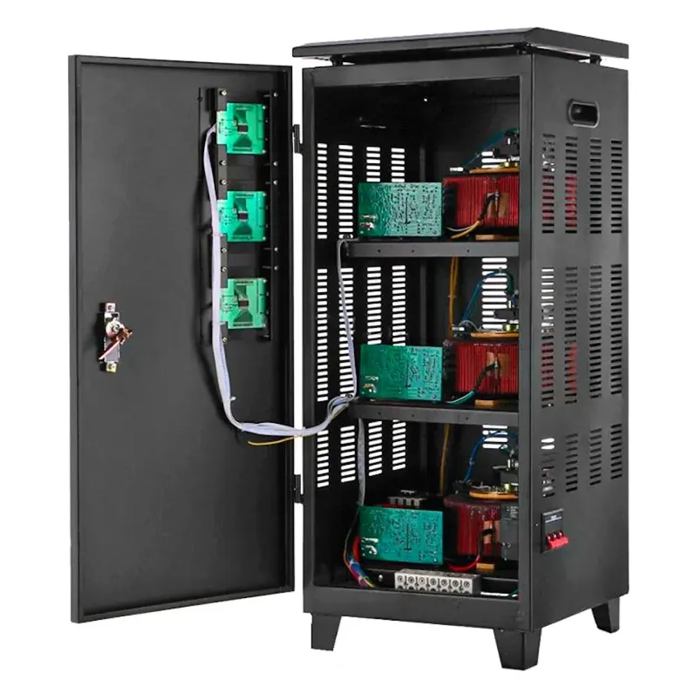 Ресанта АСН-30000/3-ЭМ трехфазный стабилизатор напряжения 63/4/7