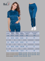 Костюм медицинский женский | Бл-334 + Б-110 клеон экстра