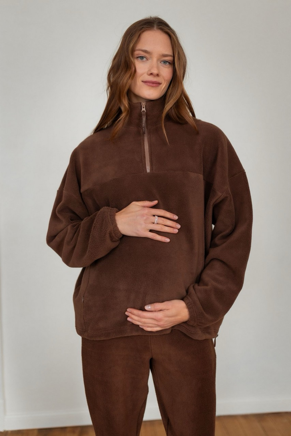 Брюки Арктика для беременных, Шоколад