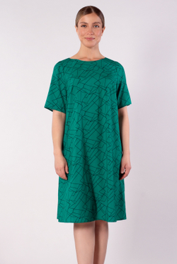 Платье женское 4028ВП, графика #176Гри054028ВП
