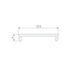 Экран W24-2000 OPAL (Arlight, Пластик) 053807