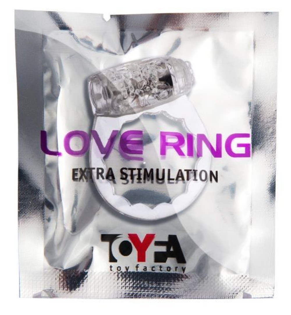 Прозрачное виброкольцо (Цвет: прозрачный)