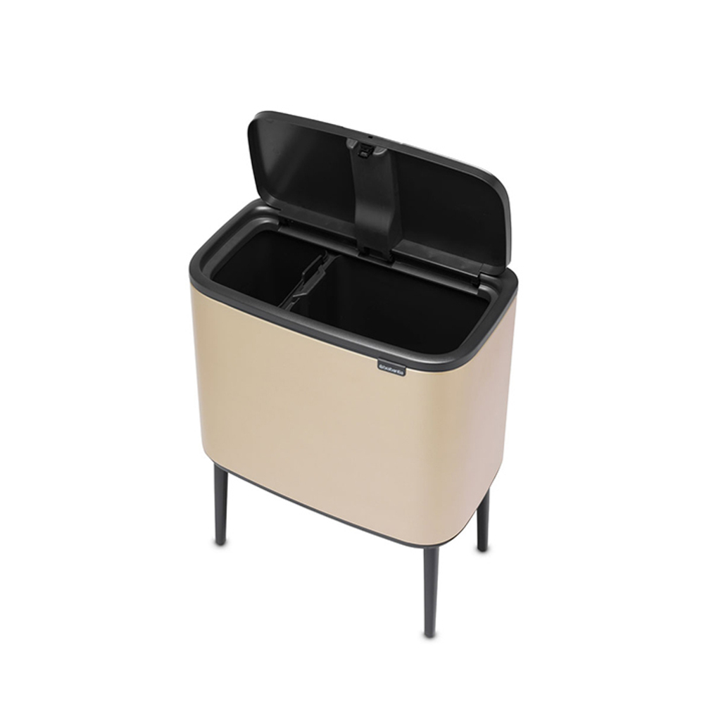 Мусорный бак Bo Touch Bin 11+23л Brabantia Шампань