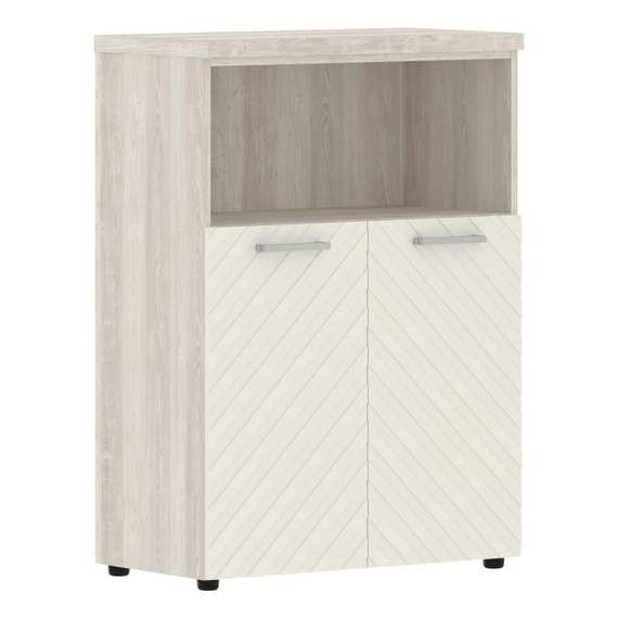 Шкаф с глухими малыми дверьми и топом TLMC 85.3  856х450х1203 TORR LUX