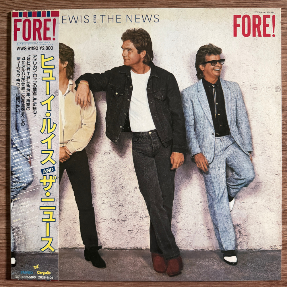 Виниловая пластинка Huey Lewis And The News – Fore! LP Promo