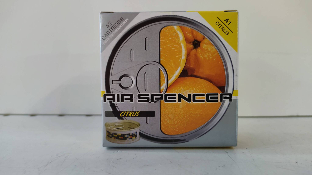 A1 CITRUS (ЭКО) / Ароматизатор для автомобиля Air Spencer (Д8Ш7В4) ВЕС 0,085
