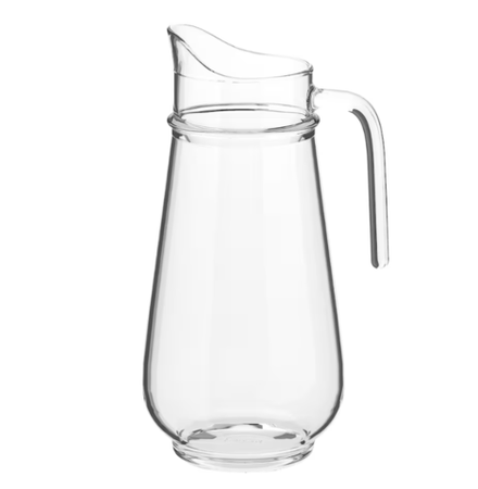 ТИЛЛБРИНГАРЕ TILLBRINGARE Кувшин с ручкой 1,7 л, прозрачное стекло