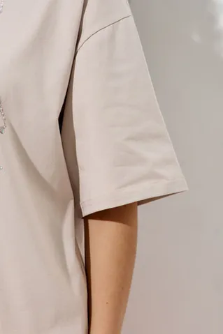 Футболка с принтом 