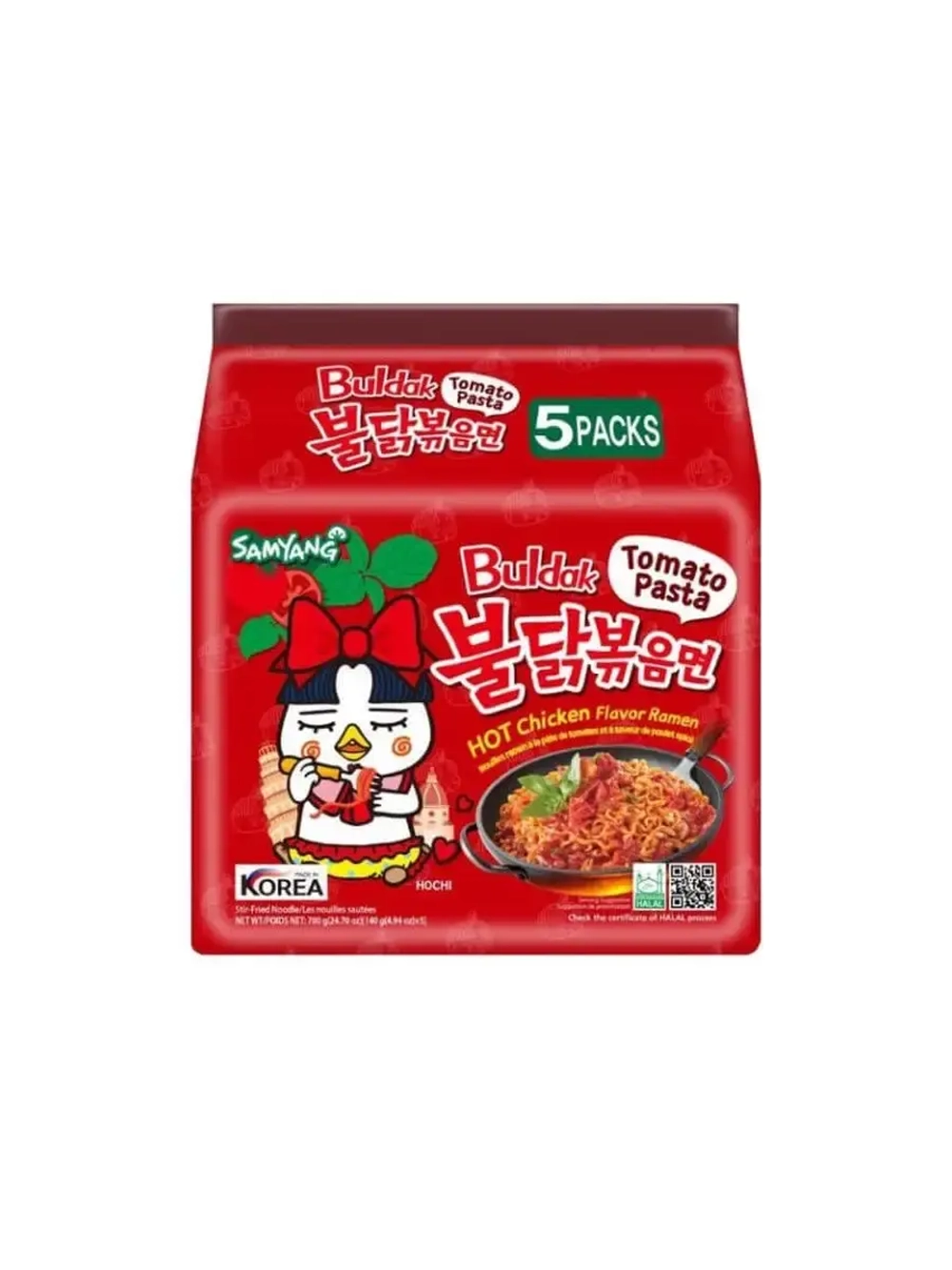 Лапша быстрого приготовления Samyang Hot Chicken Tomato