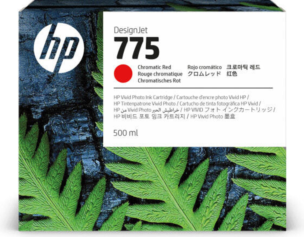 HP Струйный картридж 775, 500 мл, хроматический красный 1XB20A
