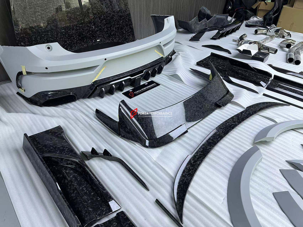 Широчайший карбоновый обвес для Bentley Bentayga W12 2020+ Бентли Бентайга