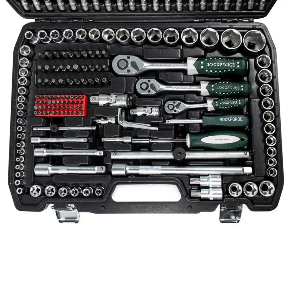 Набор инструментов 216пр. 1/4''3/8''1/2''(6гр.)(4-32мм) RockForce##Rock FORCE RF-38841-5