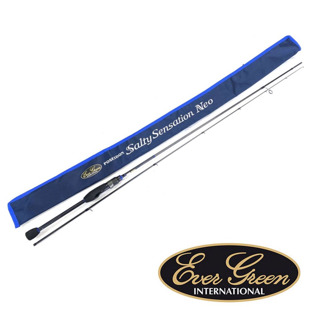 Спиннинг EverGreen Poseidon Salty Sensation Neo 2.55m 1.5-18gr NEOS-84MH-T