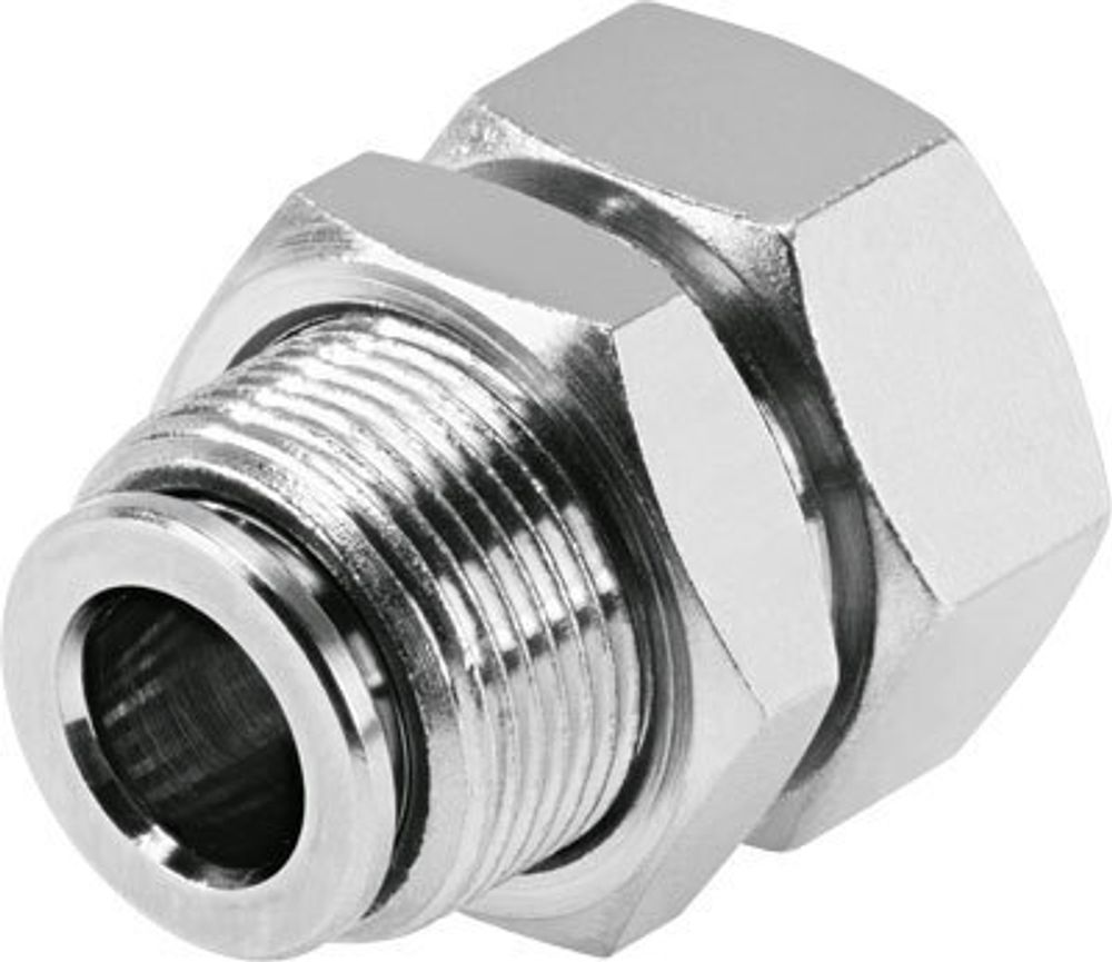 NPQH-H-G18F-Q6-P10 Соединение с накидной гайкой и муфтой