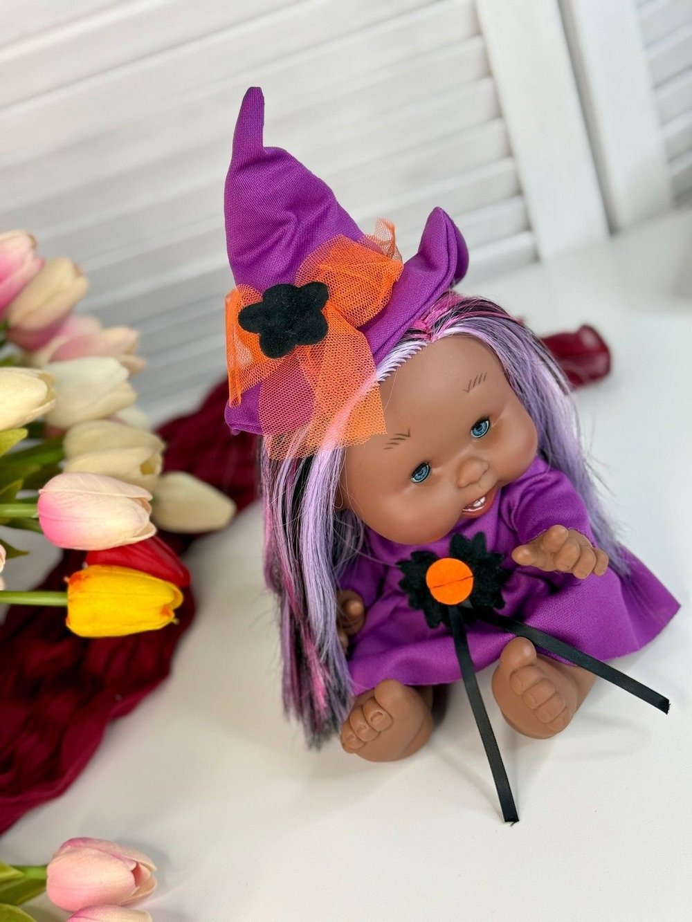 Пупс Nines 26см PEPOTE с закрывающими глазками (N844N1)