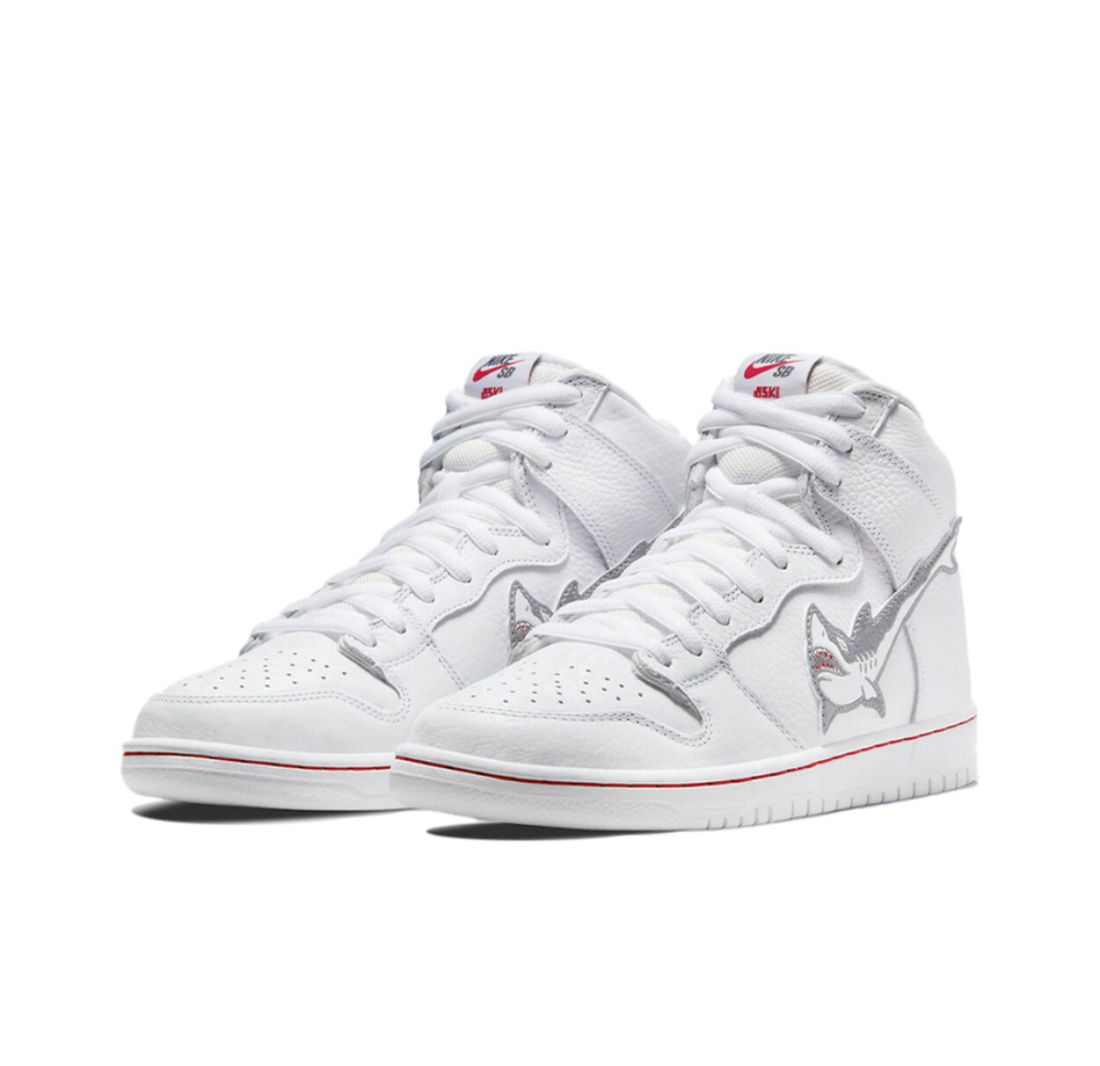 Кроссовки Nike x Oski SB Dunk High 'Great White Shark' DC8908-105