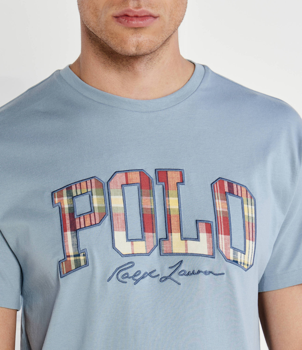 Футболка POLO RALPH LAUREN - голубой(710941855)