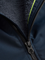 Плащ водонепроницаемый с флисовой подкладкой Next E95-162, Темно-синий, Серый