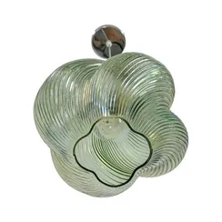 8289/1A MODERNI хром/зеленый, металл/стекло Подвес E27 1*60W 220V TIDE