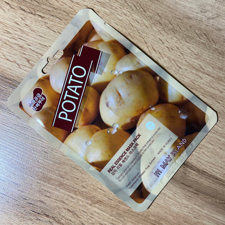 Маска для лица May Island Potato Real Essence Mask Pack тканевая с картофелем 25 мл