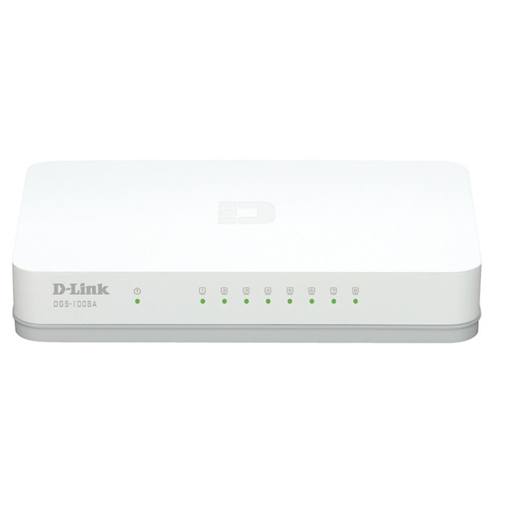 Коммутатор 8-ми портовый D-Link DGS-1008A