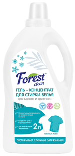 Forest Clean гель для стирки белья “Свежесть Альп” 2л