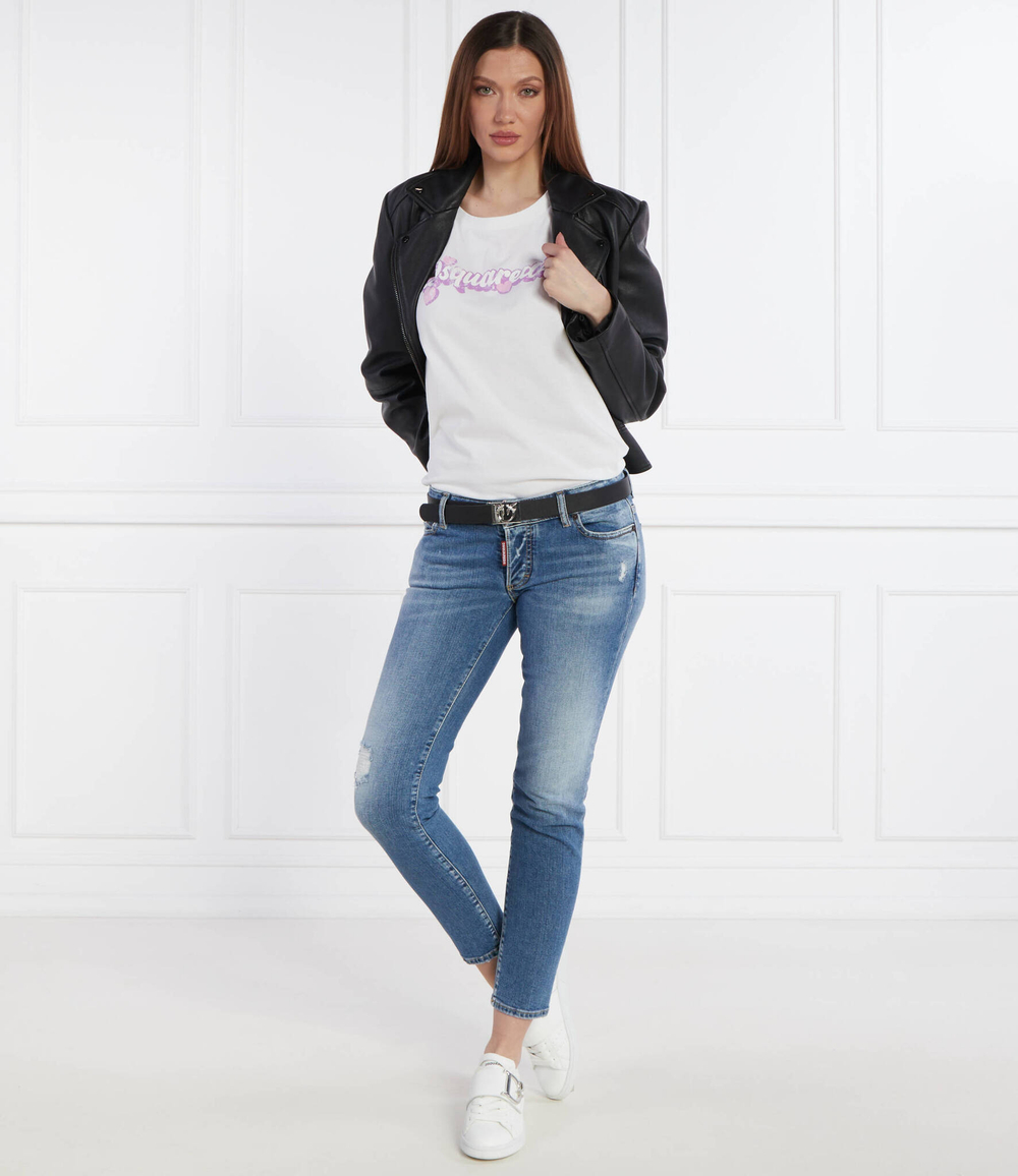 Футболка Easy Fit Dsquared2 - белый(S72GD0519 S24668)